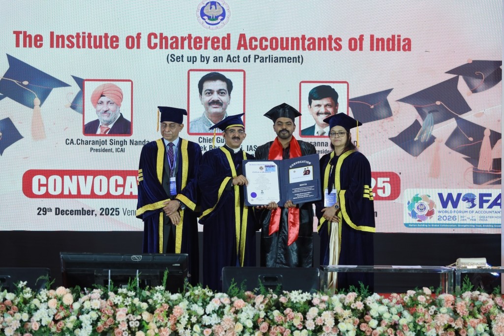 ICAI Convocation December 2025